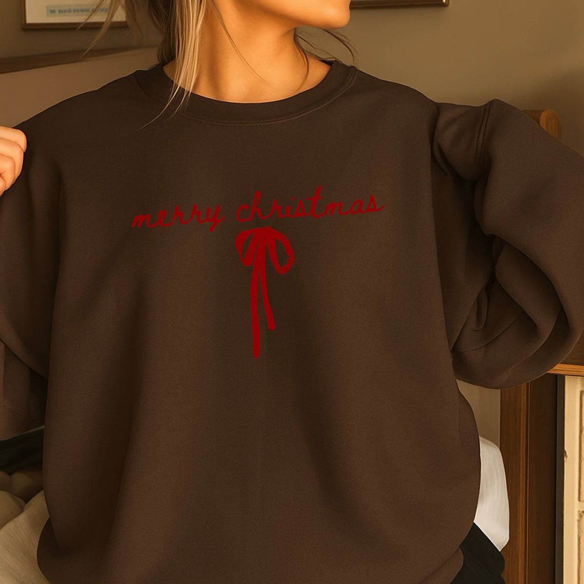 Merry Christmas Sweatshirt | Gildan
