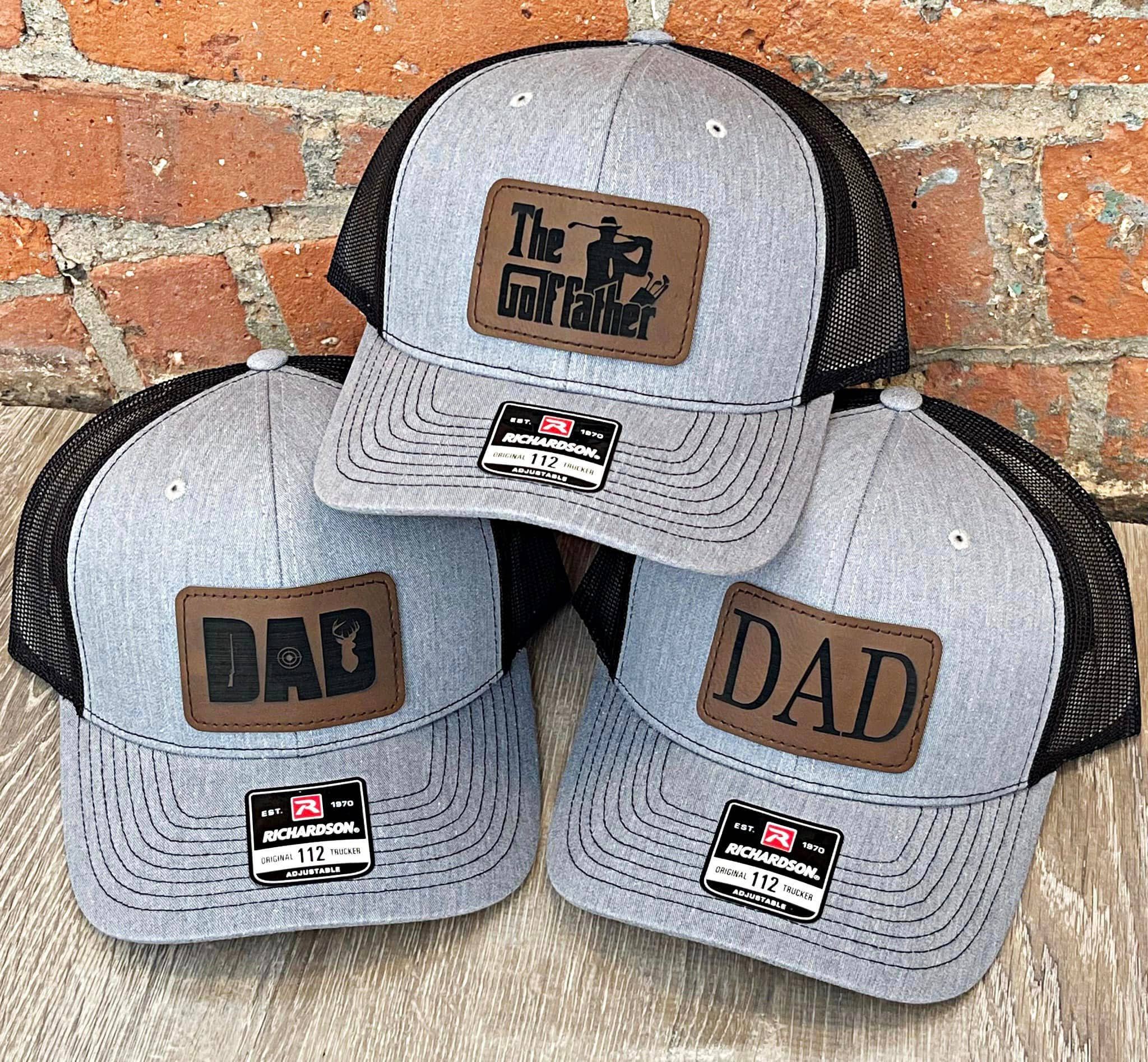 6-Pack Richardson 112 Dad Trucker Hats in Gray & Black