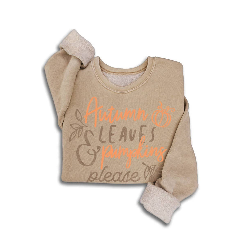 AUTUMN PUMPKINS MINERAL SWEATSHIRTS